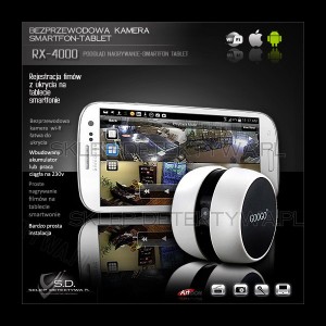 Kamera bezprzewodowa do tabletu lub smartfona RX-4000